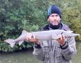 Patrick Houben met steur